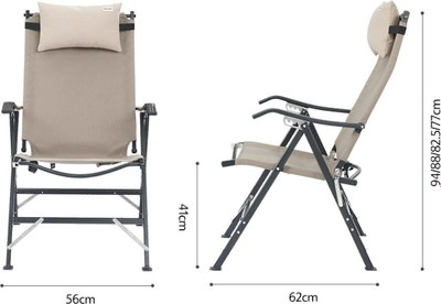 Кресло складное Naturehike TY10 / NH22JU013-KH