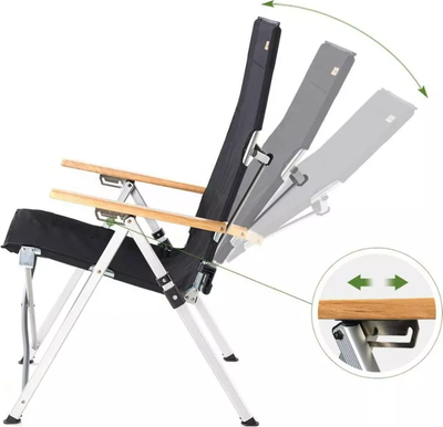 Кресло складное Naturehike NH17T003-Y-BL