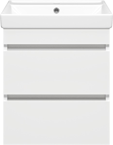 Тумба с умывальником Misty Енисей 50 / Э-Ени01050-012По2Я+БП-э000000550 - фото