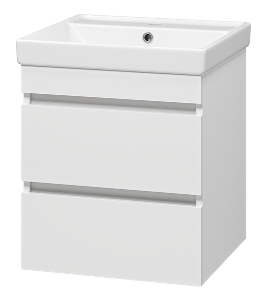 Тумба с умывальником Misty Енисей 50 / Э-Ени01050-012По2Я+БП-э000000550