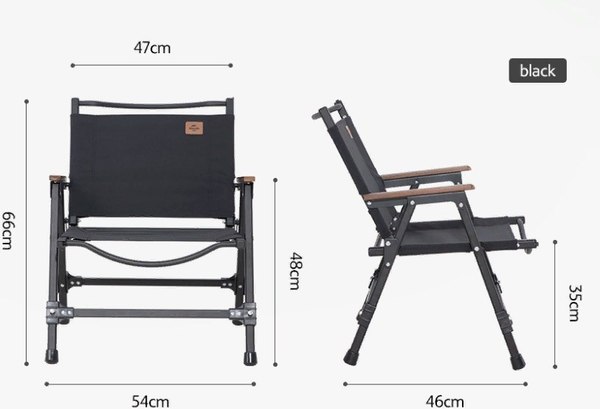 Кресло складное Naturehike NH21JJ002-BL