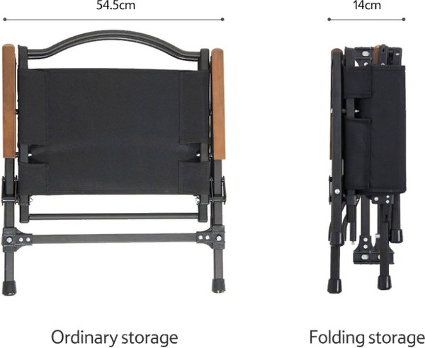 Кресло складное Naturehike NH21JJ002-BL