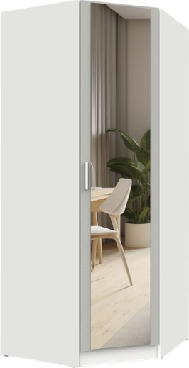 Шкаф Интермебель Марсель 1 зеркало / МР-10 - фото