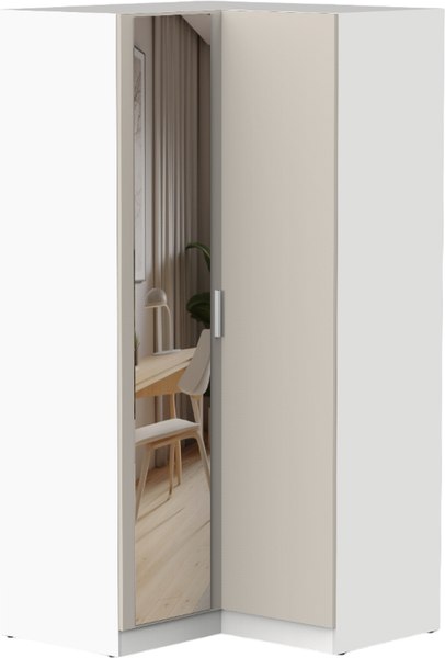 Шкаф Интермебель Марсель 1 зеркало / МР-12 - фото