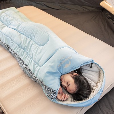 Спальный мешок Naturehike Envelope Down L250 / NH21MSD07-BLU250