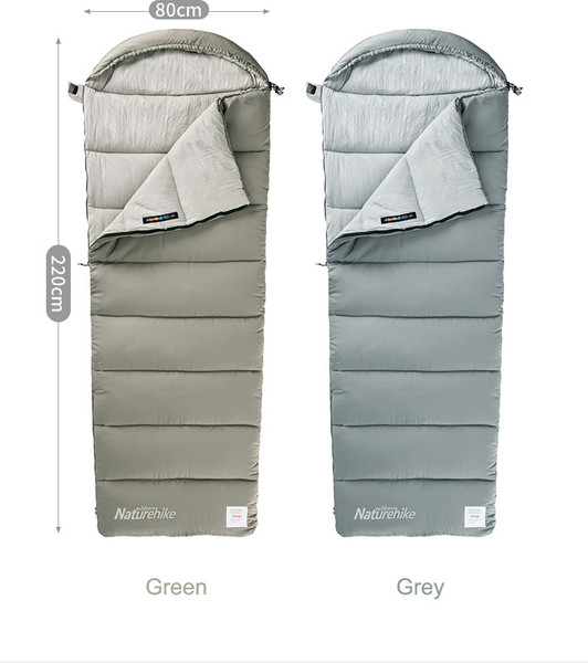 Спальный мешок Naturehike Envelope M400 / NH20MSD02-GRM400