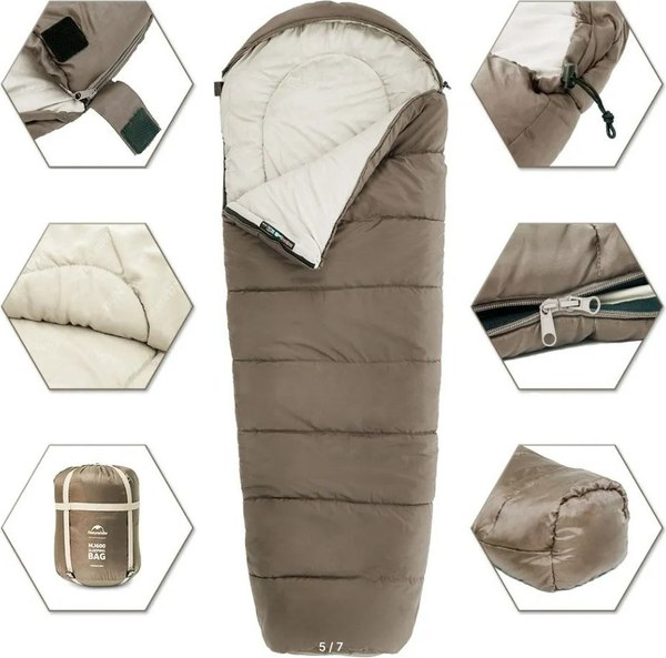 Спальный мешок Naturehike Mummy MJ600 / CNK2300SD014-DBR
