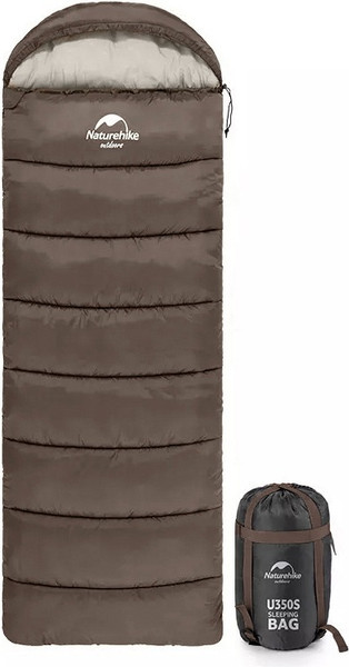 Спальный мешок Naturehike U350S / NH20MSD07-GRE350S-L
