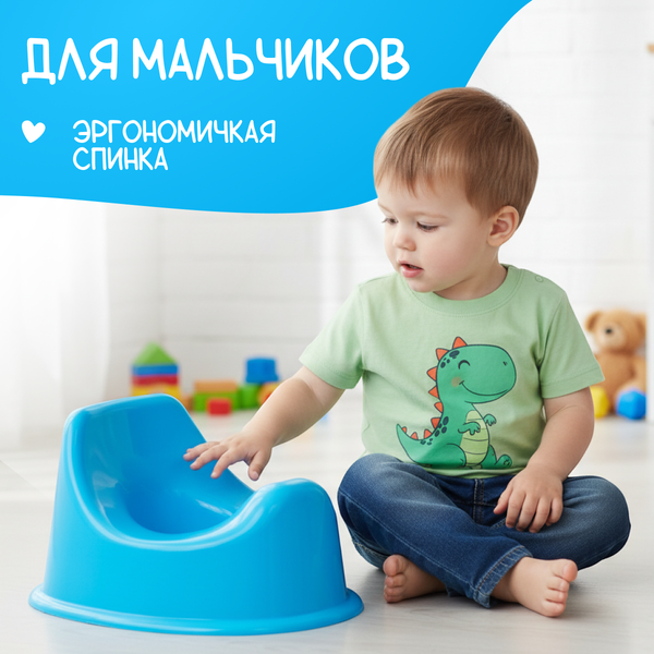 Детский горшок NINO Shark - фото