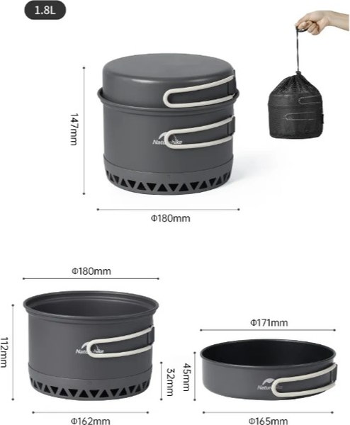 Походный набор Naturehike CNK2300CJ0002-18