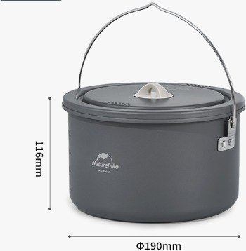 Походный набор Naturehike CNH22CJ002-PS