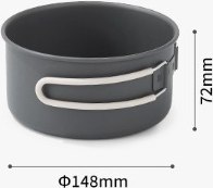 Походный набор Naturehike CNH22CJ002-PS