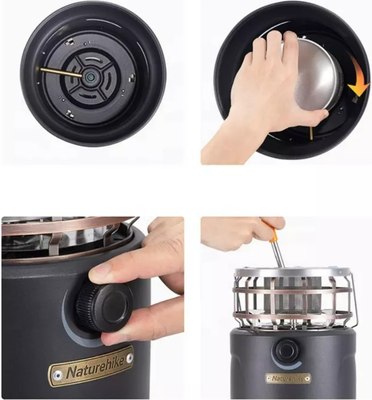 Обогреватель газовый для палатки Naturehike NH20RJ008-BL