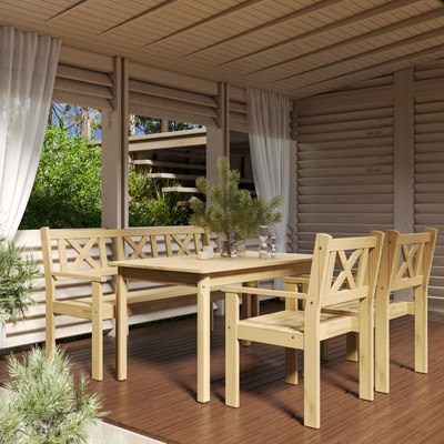 Скамья садовая Sundays Ф-183.03 1590x900x640 