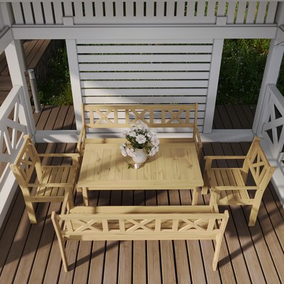 Скамья садовая Sundays Ф-183.03 1590x900x640 