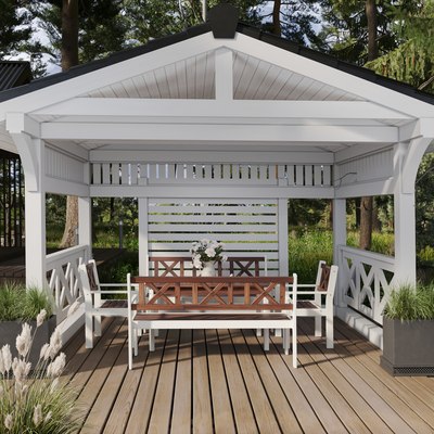 Скамья садовая Sundays Ф-183.03 1590x900x640