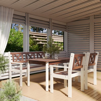 Скамья садовая Sundays Ф-183.03 1590x900x640