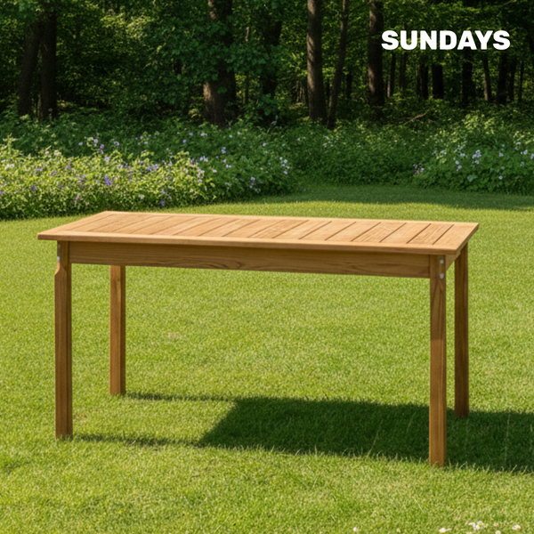 Стол садовый Sundays Ф-183.01 1334x750x770 (мед)