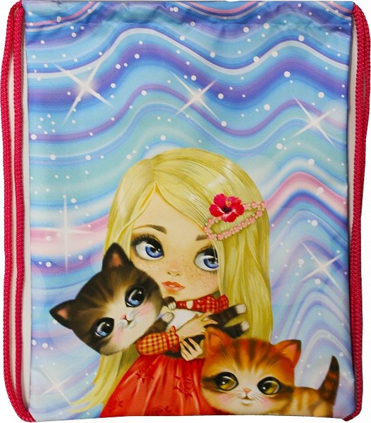 Мешок для обуви Centrum Девочка и котята / 70050 - фото