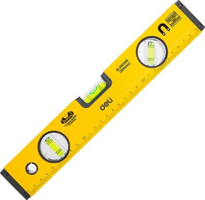 Уровень строительный Deli Пузырьковый / EDL290300 - фото