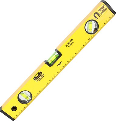 Уровень строительный Deli Пузырьковый / EDL290400 - фото