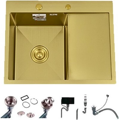 Мойка кухонная Diadonna ДS6350G-L