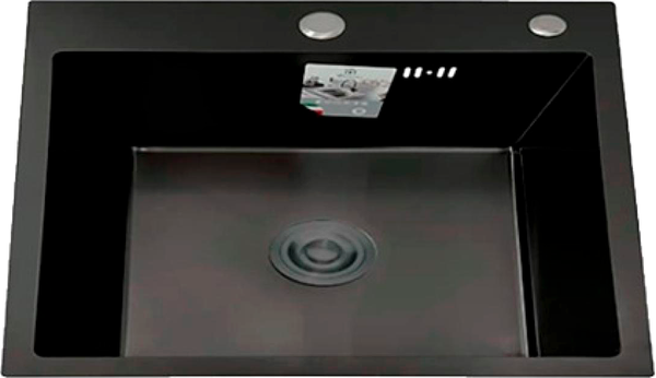 Мойка кухонная Diadonna DS5050BL - фото