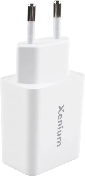 Зарядное устройство сетевое Xenium X332 + кабель / CCX332CW/00