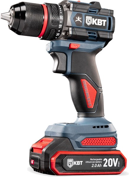 Аккумуляторная дрель-шуруповерт КВТ Профи DB-20-13 / 102588 - фото