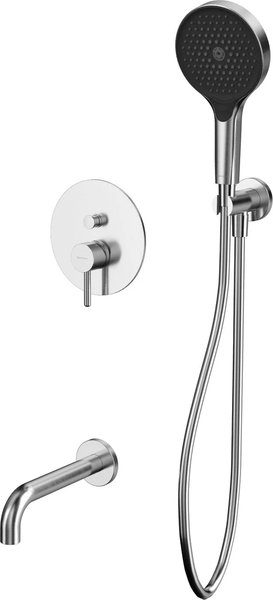 Душевой гарнитур со смесителем Whitecross Y YSET06TOPNIB - фото