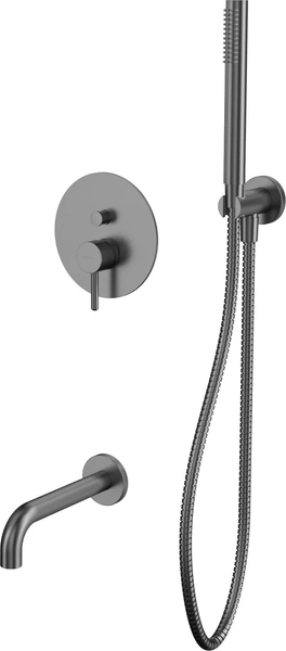 Душевой гарнитур со смесителем Whitecross Y YSET06GM - фото