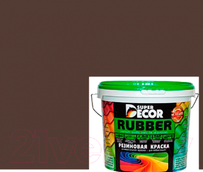 Краска Super Decor Резиновая №06 Арабика