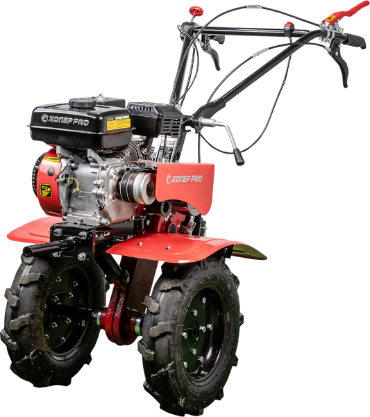 Мотоблок бензиновый Хопер 900-3 Pro-2 New (без колес) - фото