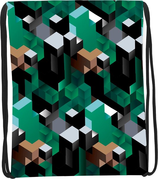 Мешок для обуви Centrum Зеленая абстракция / 70852 - фото