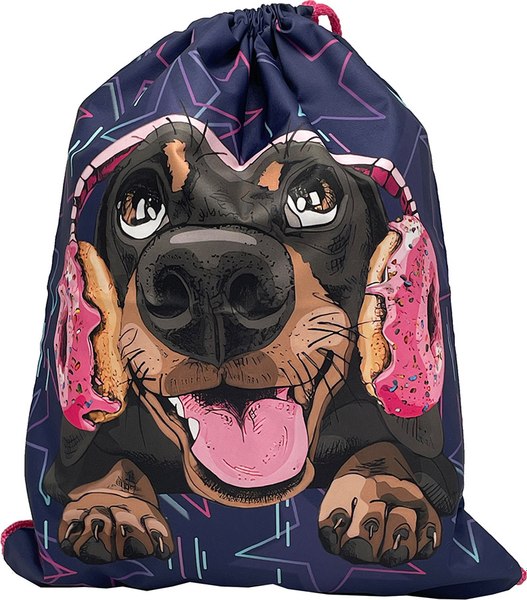 Мешок для обуви Centrum Пес в наушниках / 74535 - фото