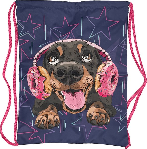 Мешок для обуви Centrum Пес в наушниках / 74535