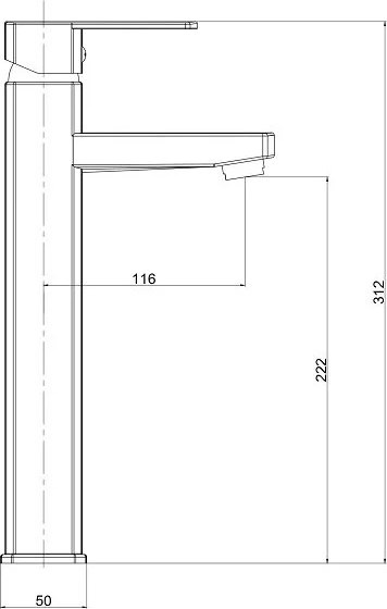 Смеситель Voda Iceberg IC25