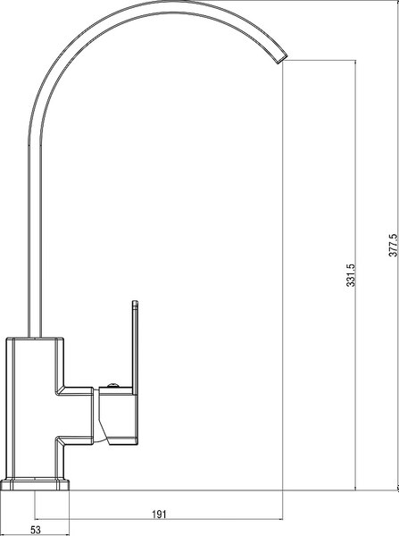 Смеситель Voda Iceberg IC519R