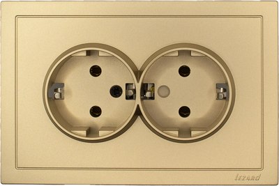 Розетка Lezard Zima 704-3600-127BQC - фото