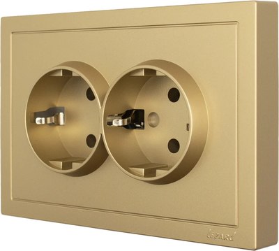 Розетка Lezard Zima 704-3600-127BQC