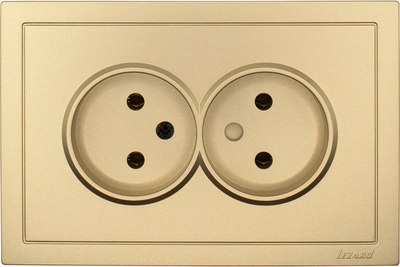 Розетка Lezard Zima 704-3600-128BQC - фото