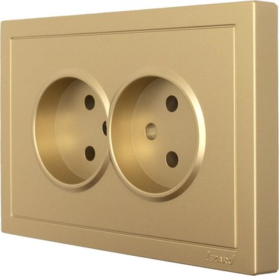 Розетка Lezard Zima 704-3600-128BQC