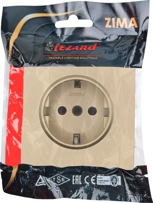 Розетка Lezard Zima 704-3688-124BQC