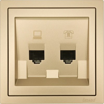 Розетка Lezard Zima 704-3688-143