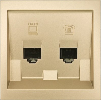 Розетка Lezard Zima 704-3688-144 - фото