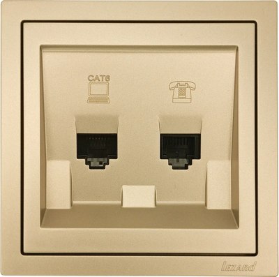 Розетка Lezard Zima 704-3688-144