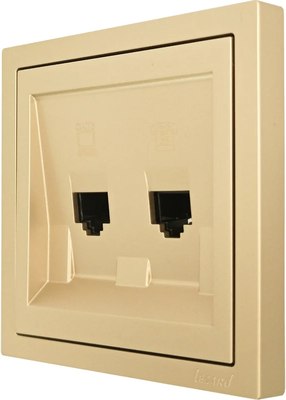 Розетка Lezard Zima 704-3688-144