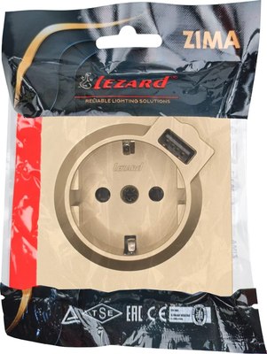 Розетка Lezard Zima 704-3688-181