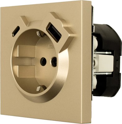 Розетка Lezard Zima 704-3688-181TC