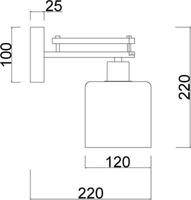 Бра MyFar Bona MR1590-1C